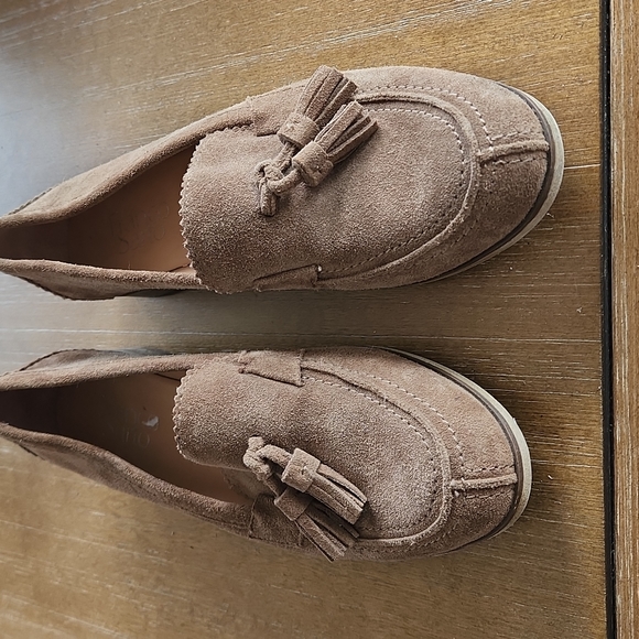 FRANKO SARTO SUEDE LOAFERS WIT TASSELS - Picture 5 of 9